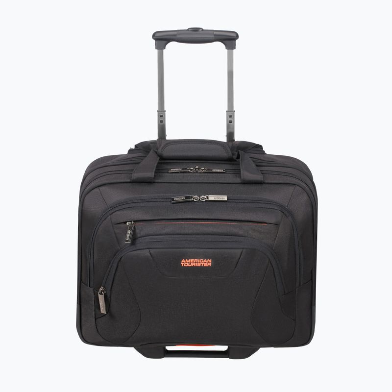 Valigia da viaggio American Tourister AT Work 22 l nero/arancio