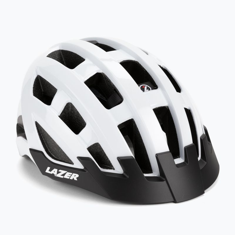 Casco da bicicletta Lazer Compact bianco