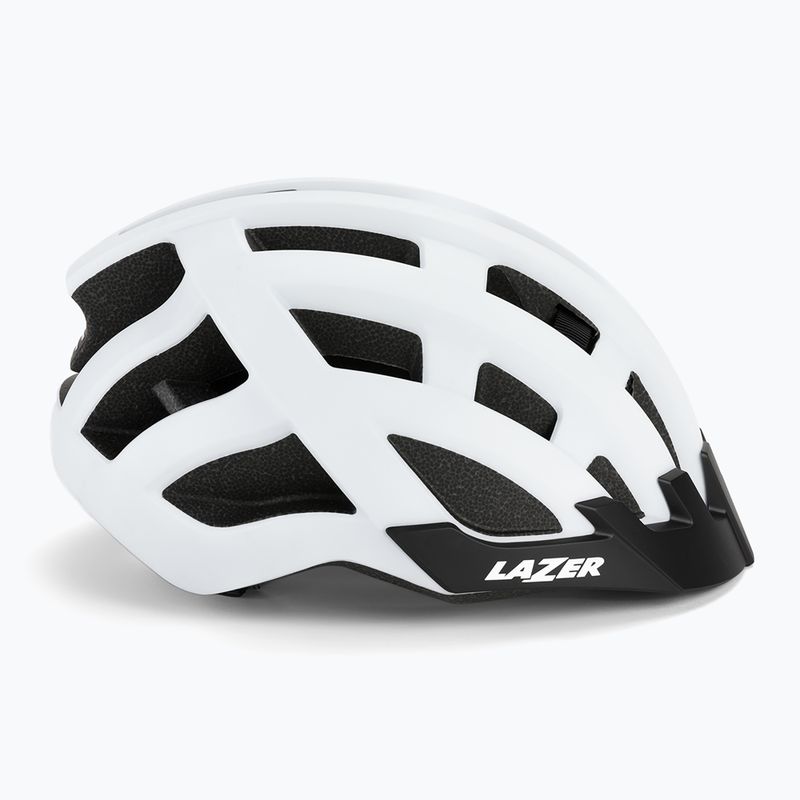 Casco da bicicletta Lazer Comp DLX mat bianco 3