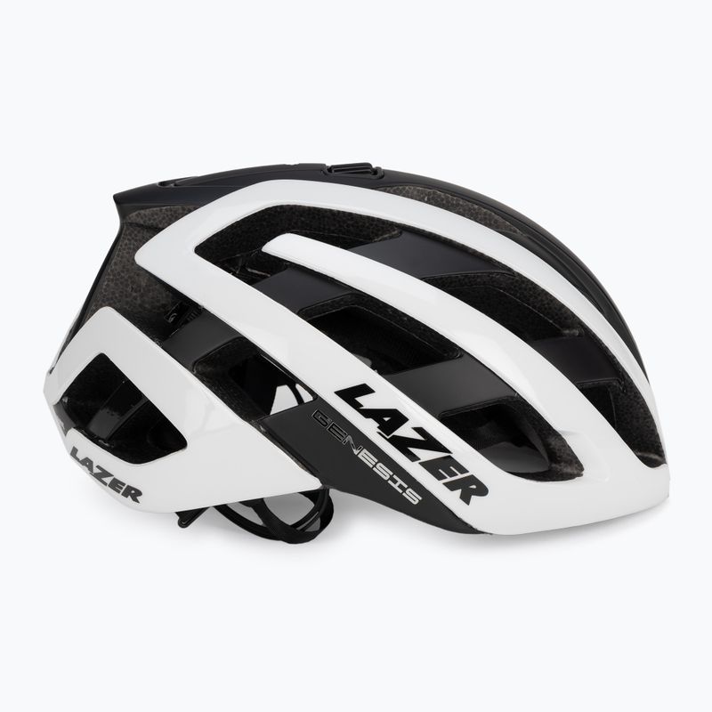 Casco da bici Lazer Genesis bianco/nero 3