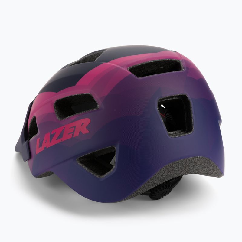 Casco da bici Lazer Chiru blu/rosa opaco 4