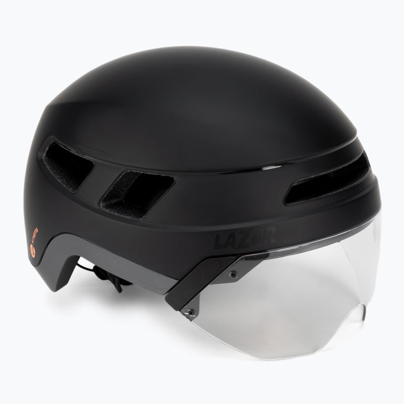 Casco da bici Lazer Urbanize NTA + Led nero opaco