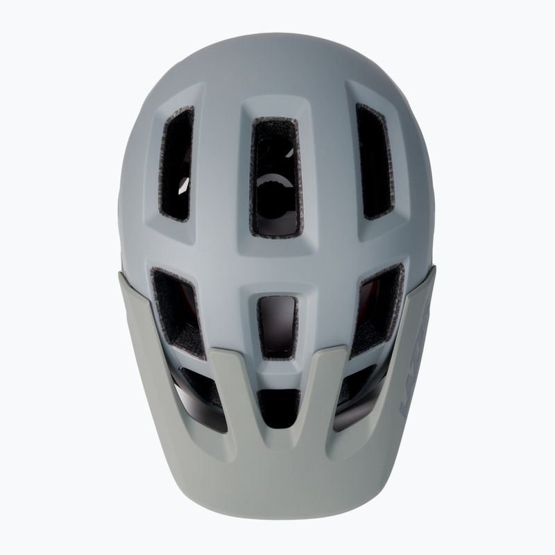 Casco da bicicletta Lazer Coyote scuro/grigio opaco 6