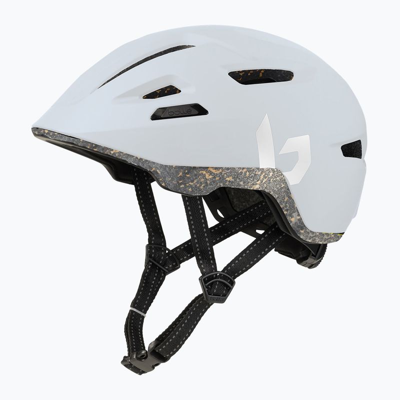 Casco da bicicletta Bollé Eco Stance bianco sporco opaco 6