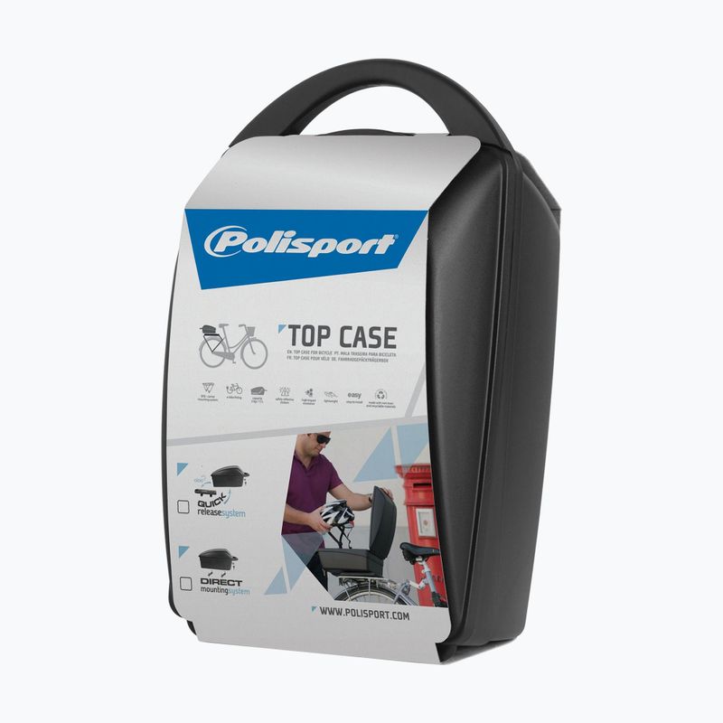 Polisport Top Case DFS 11 l nero portabiciclette 8