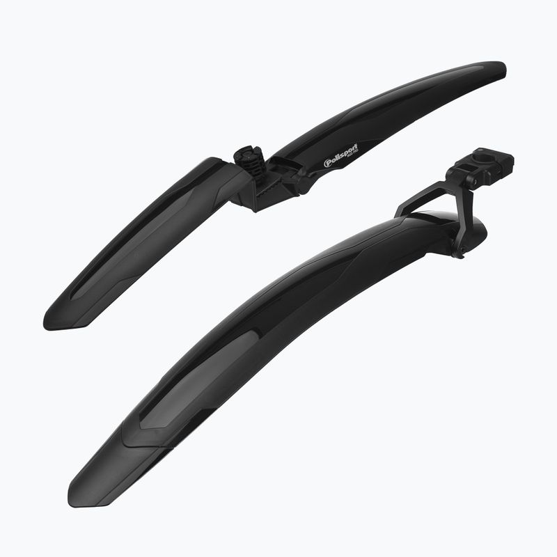 Set parafanghi MTB Polisport Mud-Pro nero