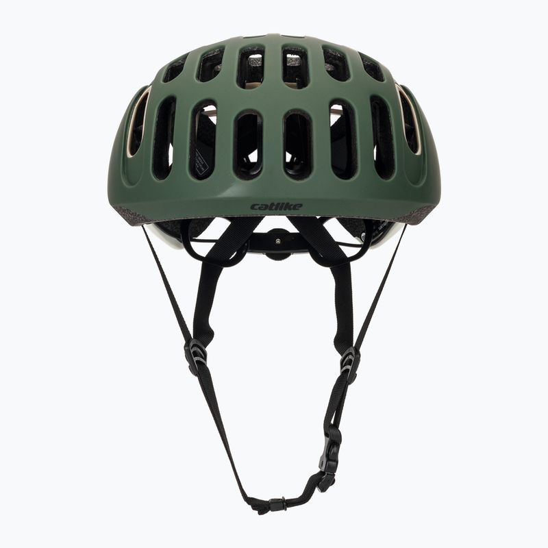 Casco bici MTB Catlike Whisper II green forest/white matte 2