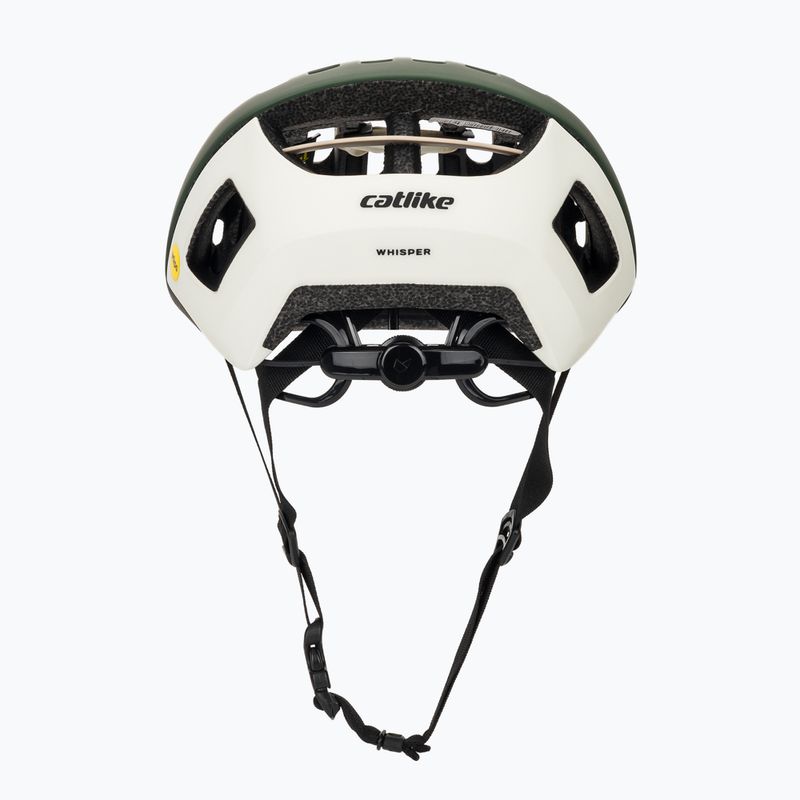 Casco bici MTB Catlike Whisper II green forest/white matte 4