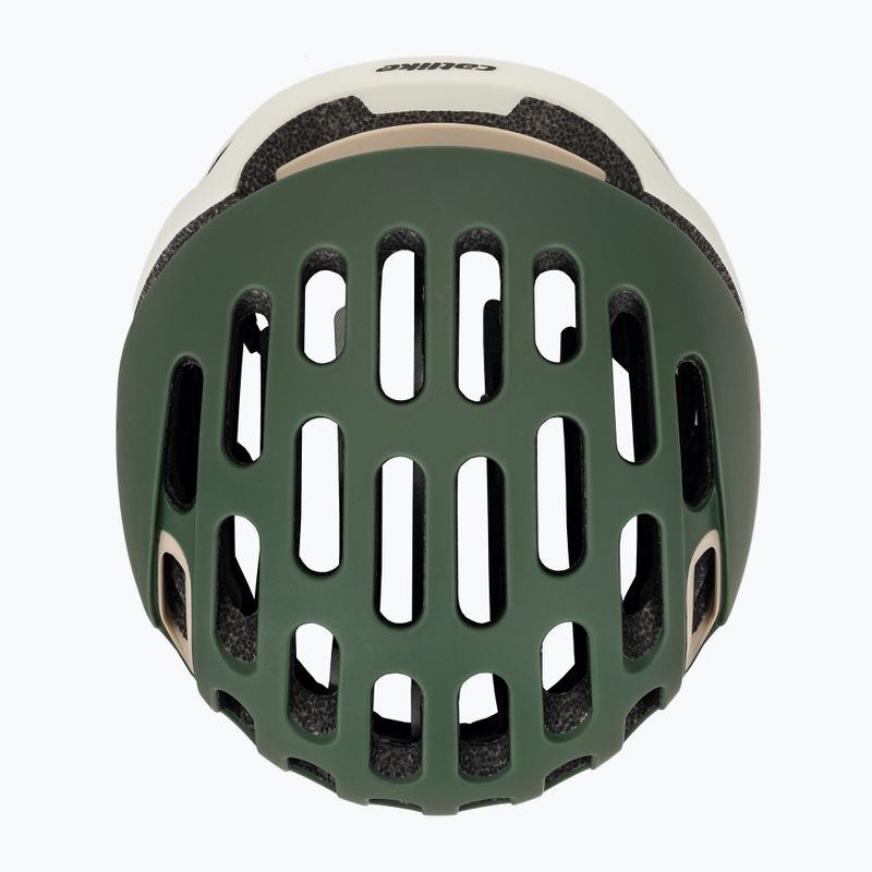Casco bici MTB Catlike Whisper II green forest/white matte 6