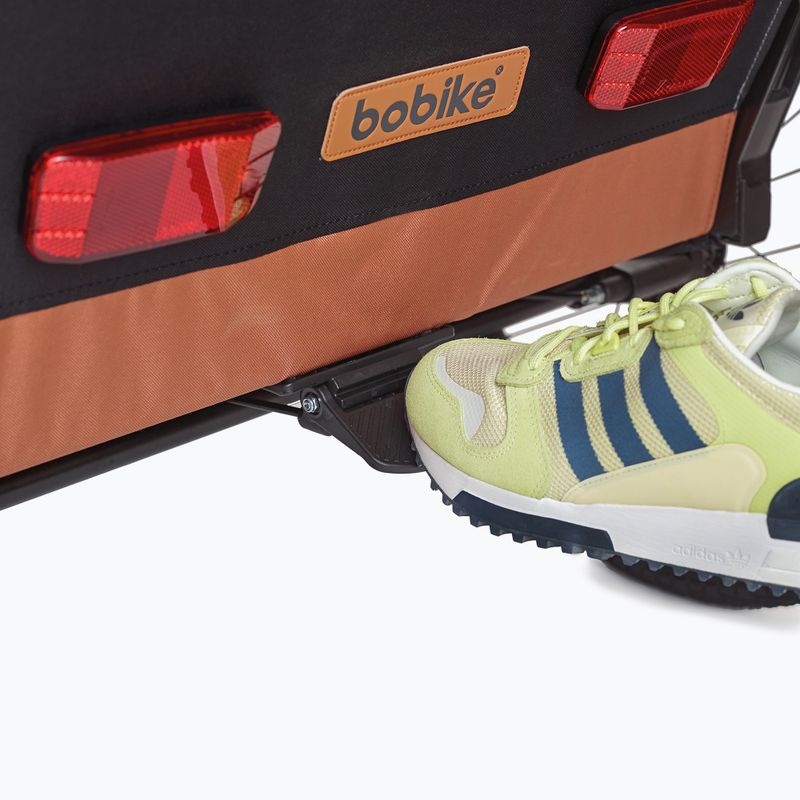 Rimorchio per bicicletta bobike Moobe grigio 8