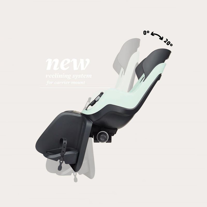 Seggiolino per bicicletta bobike Go Maxi Reclining System marshmallow menta 7