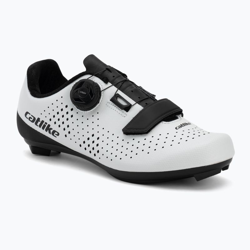Scarpe bici da corsa Catlike Kompact'o R white matte
