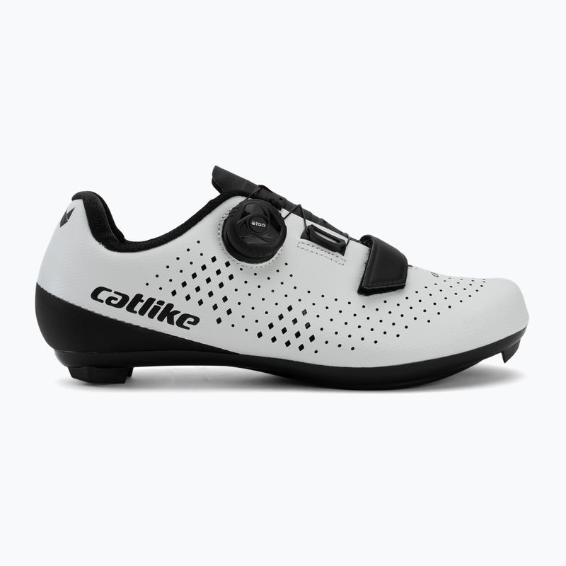 Scarpe bici da corsa Catlike Kompact'o R white matte 2