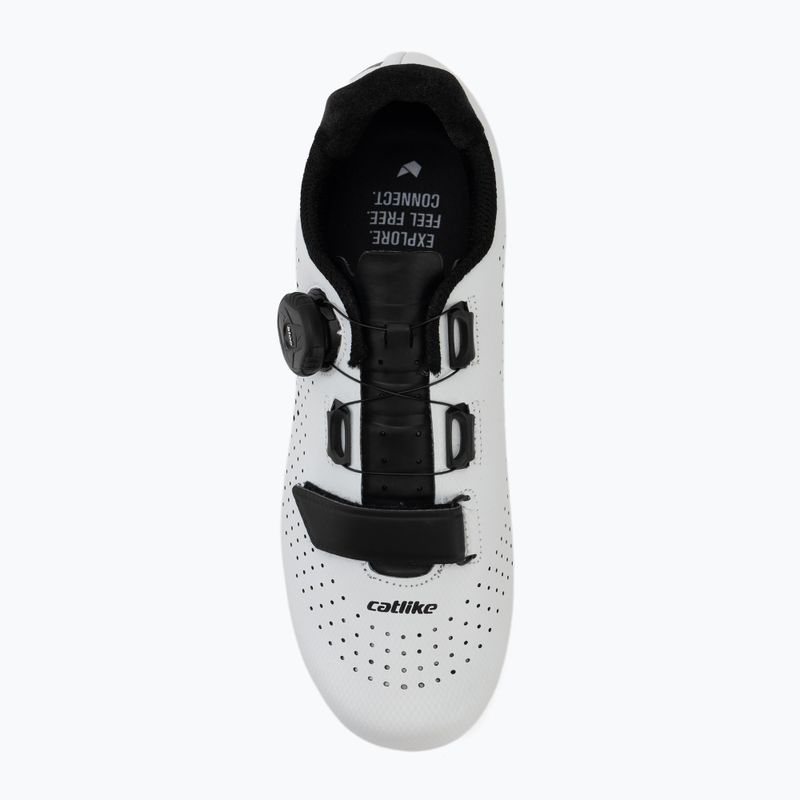 Scarpe bici da corsa Catlike Kompact'o R white matte 5