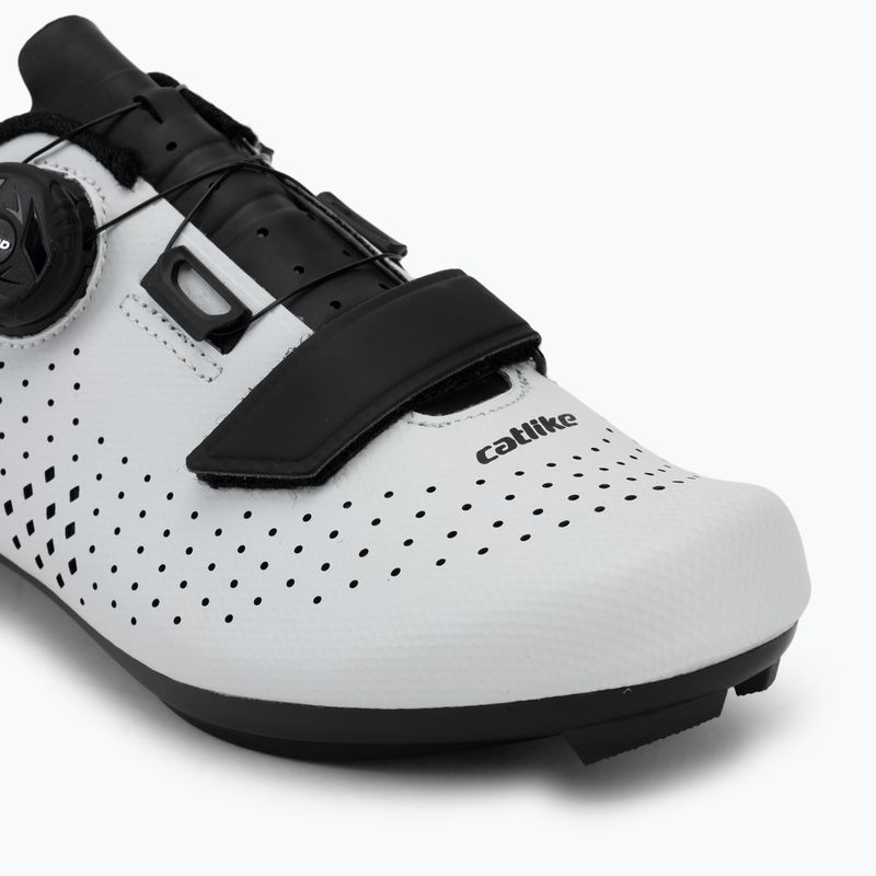 Scarpe bici da corsa Catlike Kompact'o R white matte 7