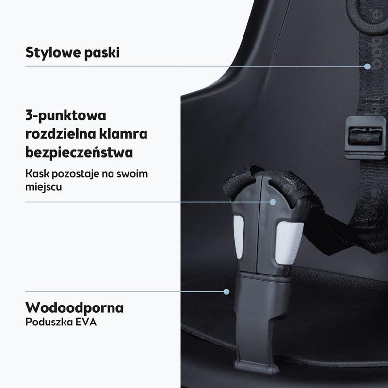Sella per bicicletta bobike One Mini urban grey 6