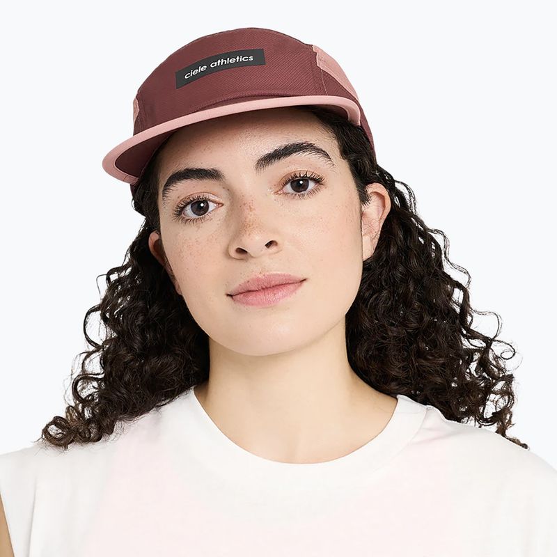 Cappellino con visiera Ciele Athletics GOCap Field IconicBar andorra rosedawn 4