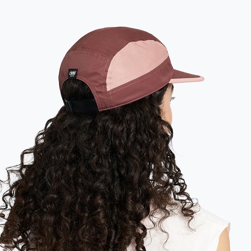 Cappellino con visiera Ciele Athletics GOCap Field IconicBar andorra rosedawn 6