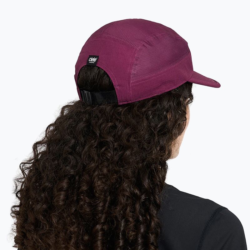 Cappellino con visiera Ciele Athletics GOCapSC Field CapitalRC mulberry 6