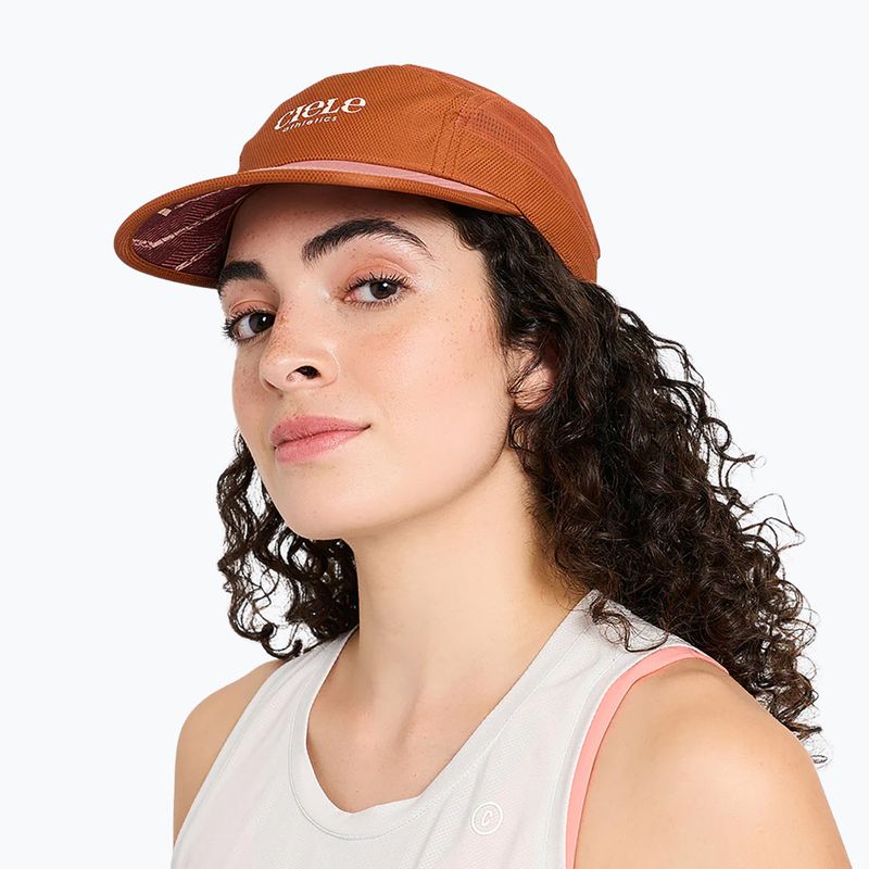 Cappellino con visiera Ciele Athletics GOCap EQ Nouveau gingerbread 5