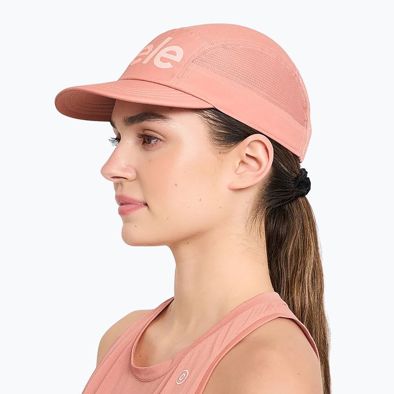 Cappellino con visiera Ciele Athletics GOCap Comp Century rose dawn 5