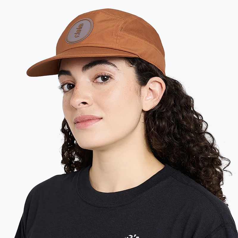 Cappellino con visiera Ciele Athletics GOCap Comp Ninety gingerbread 5