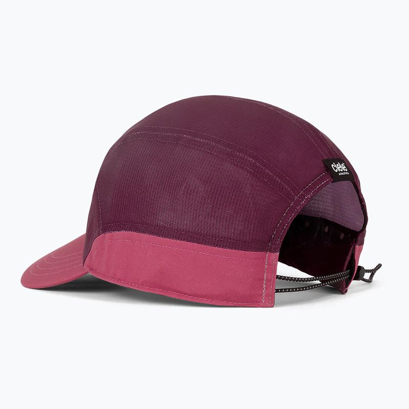 Cappellino con visiera Ciele Athletics FSTCapSC Comp NinetySL mulberry bocasana 2