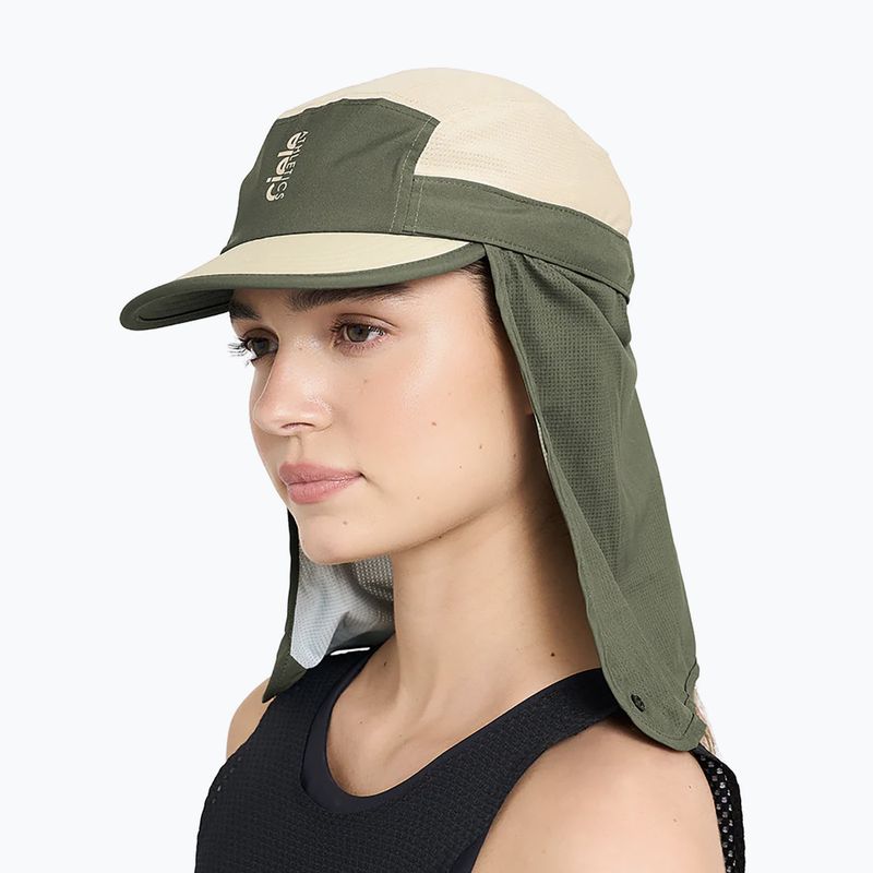 Cappellino con visiera Ciele Athletics GOCapPYN 2 Comp Nine Zero kombu safari 8