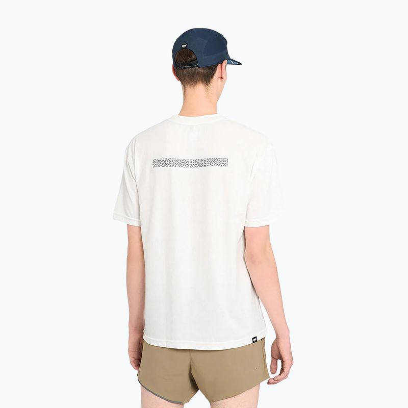 Maglietta da corsa uomo Ciele Athlteics NSP HV ''C" bianco sporco 2
