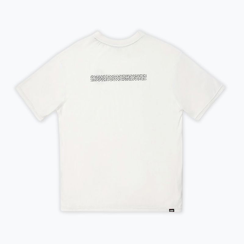 Maglietta da corsa uomo Ciele Athlteics NSP HV ''C" bianco sporco 4
