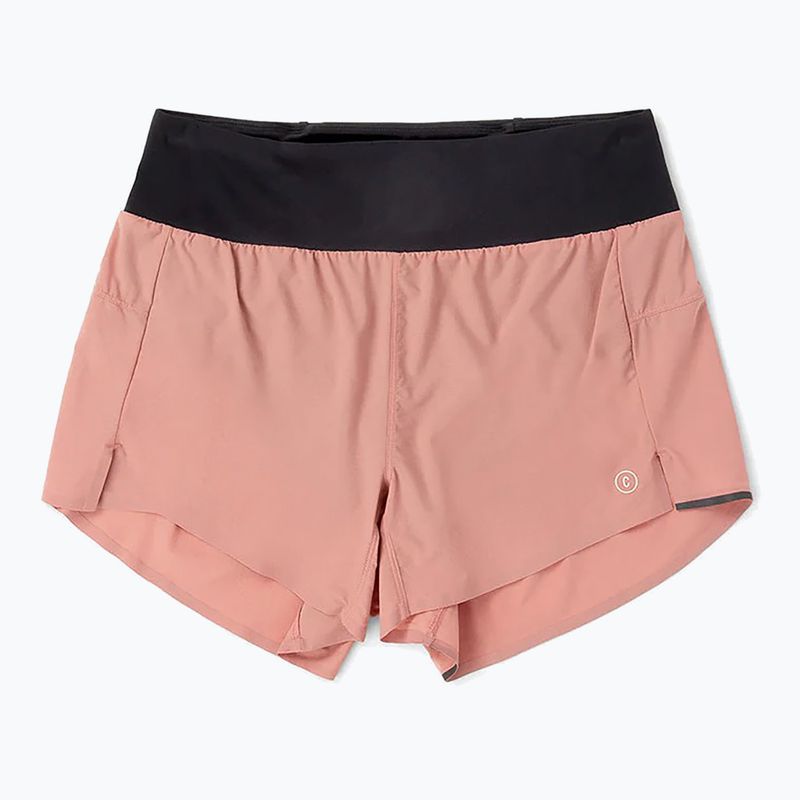 Shorts da corsa da donna Ciele Athletics TRN 4" Brief 2 rosedawn 5