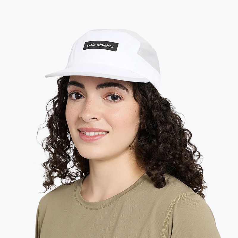 Cappellino con visiera Ciele Athletics GOCap Field IconicBar white lightgrey 5