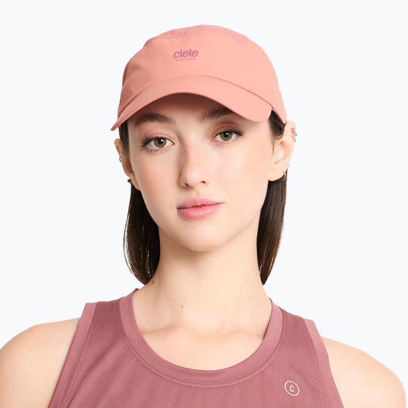 Cappellino con visiera Ciele Athletics GOCap Classic Athletics SL rose dawn 4