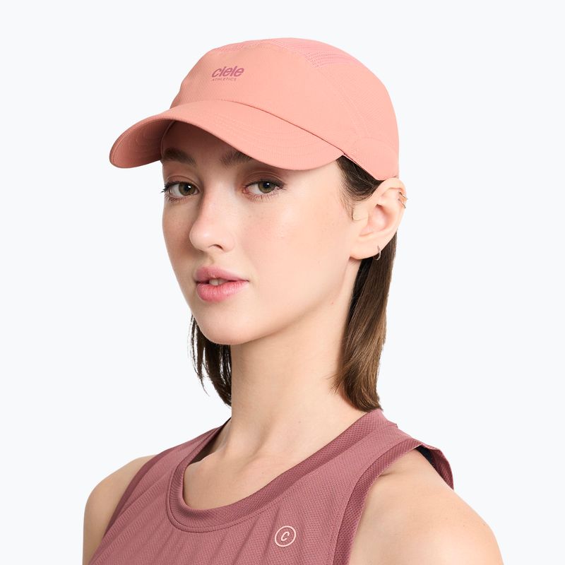 Cappellino con visiera Ciele Athletics GOCap Classic Athletics SL rose dawn 5