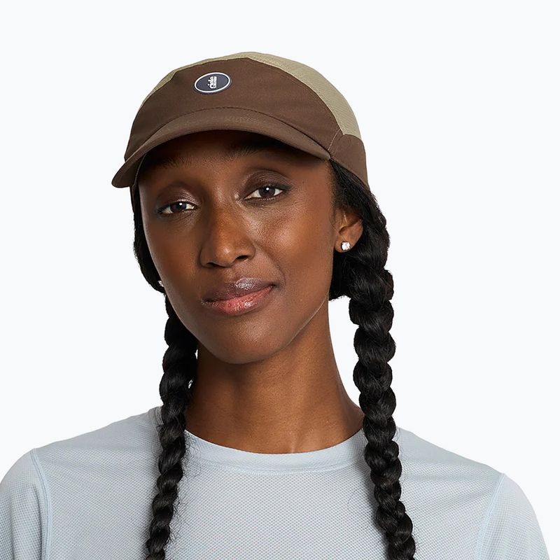 Cappellino con visiera Ciele Athletics GOCap Comp Ninety SL oak 4