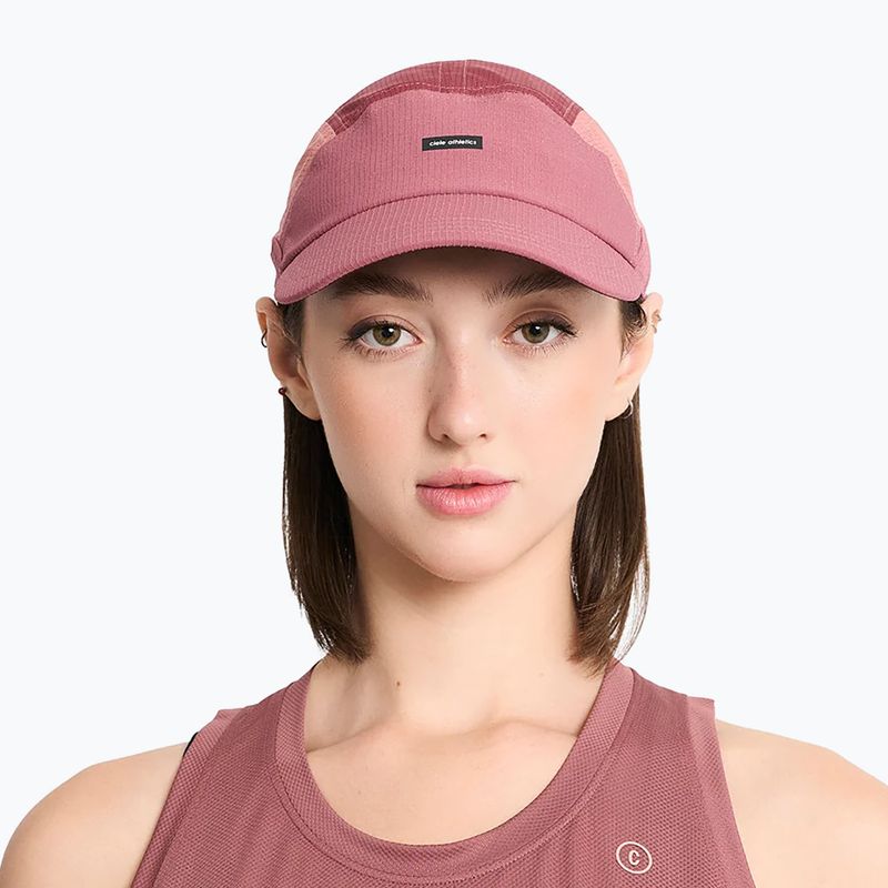 Cappellino con visiera Ciele Athletics GOCap Field IconicBar SL penny/rose dawn 4