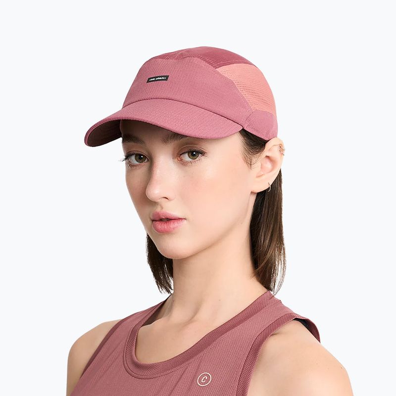 Cappellino con visiera Ciele Athletics GOCap Field IconicBar SL penny/rose dawn 5