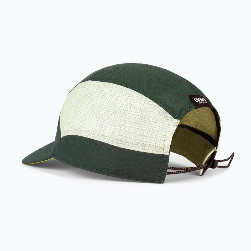 Cappellino con visiera Ciele Athletics GOCap Field IconicBar SL spruce/light moss 2