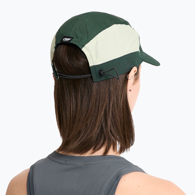 Cappellino con visiera Ciele Athletics GOCap Field IconicBar SL spruce/light moss 6