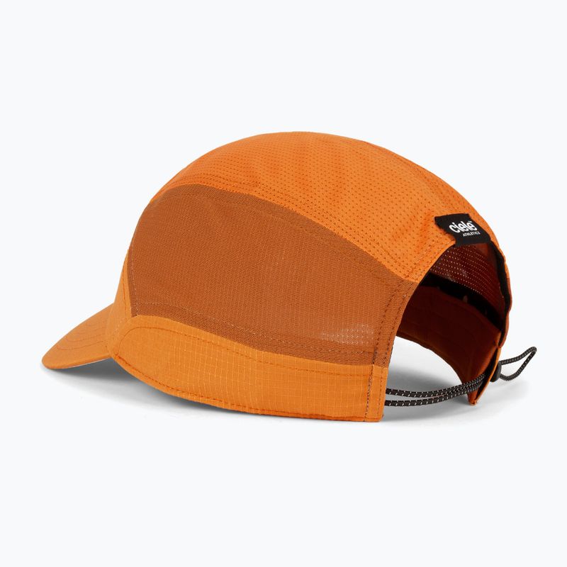 Cappellino con visiera Ciele Athletics GOCap Field IconicBar SL sunset/ginger bread 2