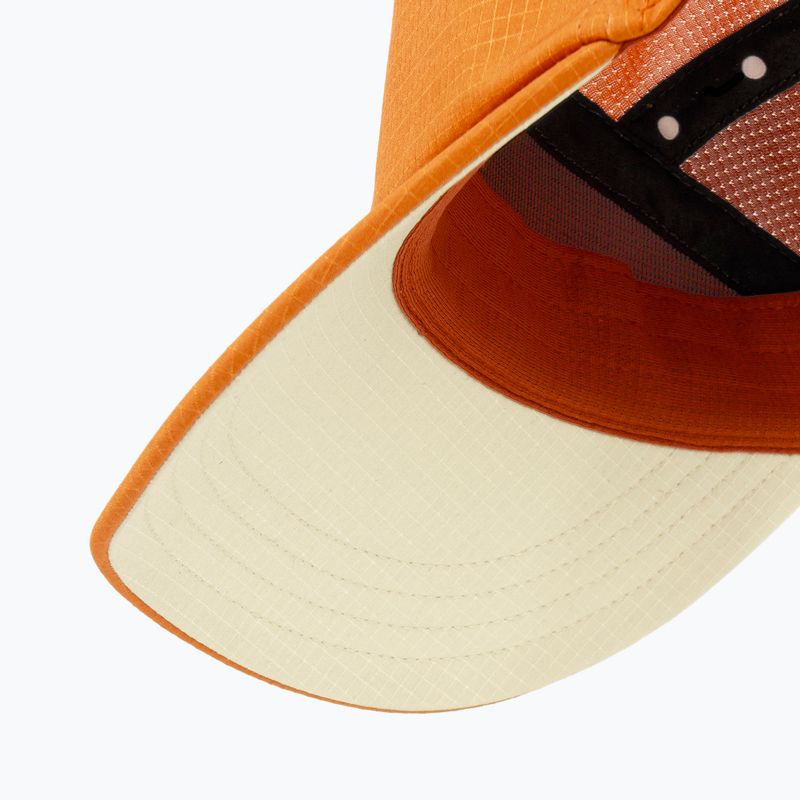 Cappellino con visiera Ciele Athletics GOCap Field IconicBar SL sunset/ginger bread 3