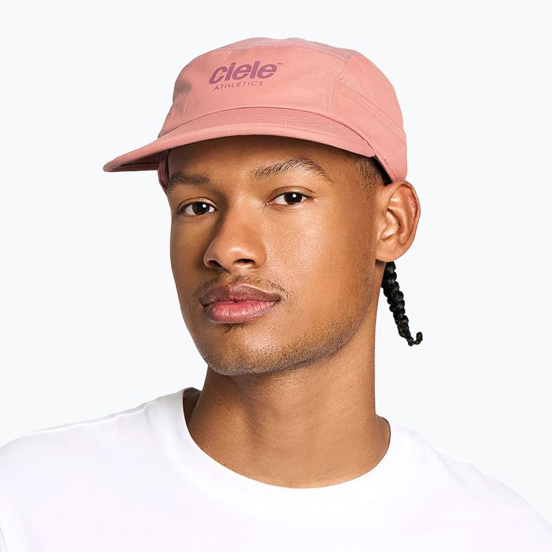 Cappellino con visiera Ciele Athletics GOCap Classic Athletics rose dawn 4