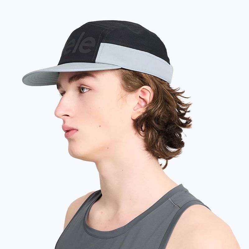 Cappellino con visiera Ciele Athletics GOCap Comp Century black quarry 5