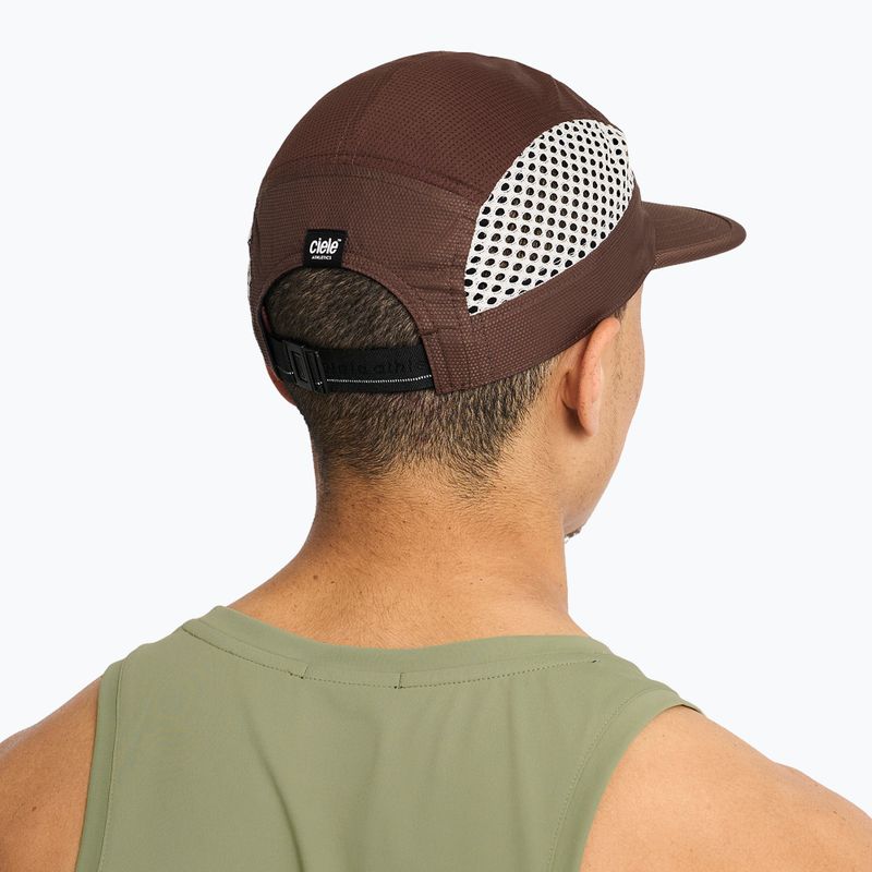 Cappellino con visiera Ciele Athletics GOCap EQ Side IconicBar SL oak 6