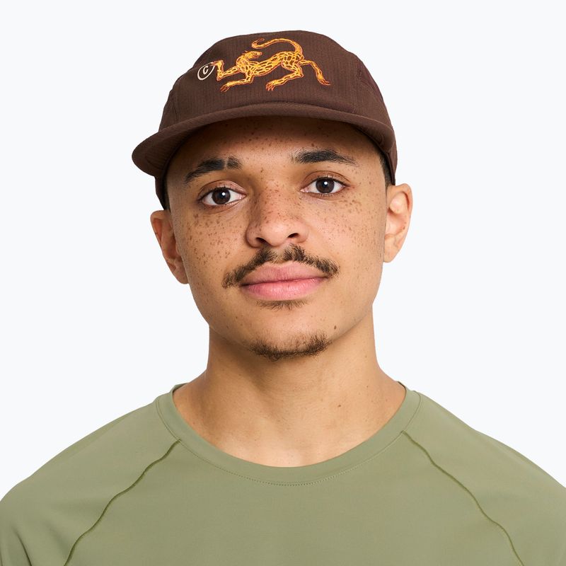 Cappellino con visiera Ciele Athletics GOCap Field Cheetah oak 4