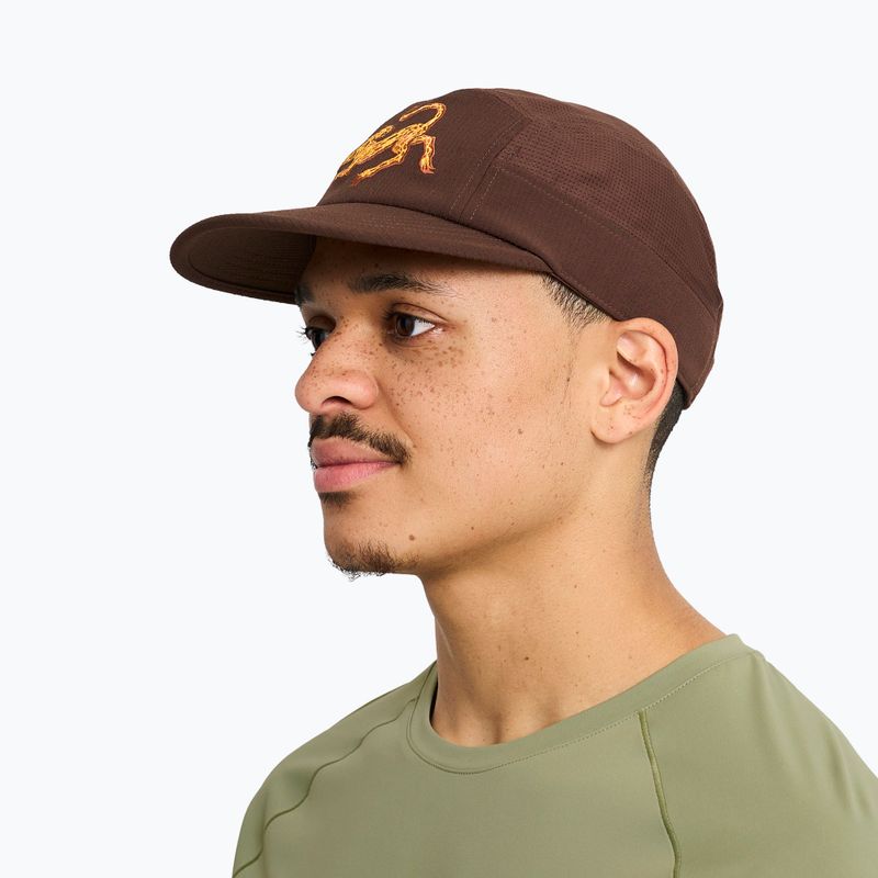 Cappellino con visiera Ciele Athletics GOCap Field Cheetah oak 5