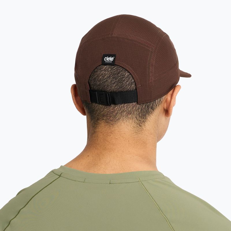 Cappellino con visiera Ciele Athletics GOCap Field Cheetah oak 6