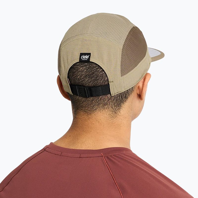 Cappellino con visiera Ciele Athletics GOCap Field Iconic Bar canvas/cub 6