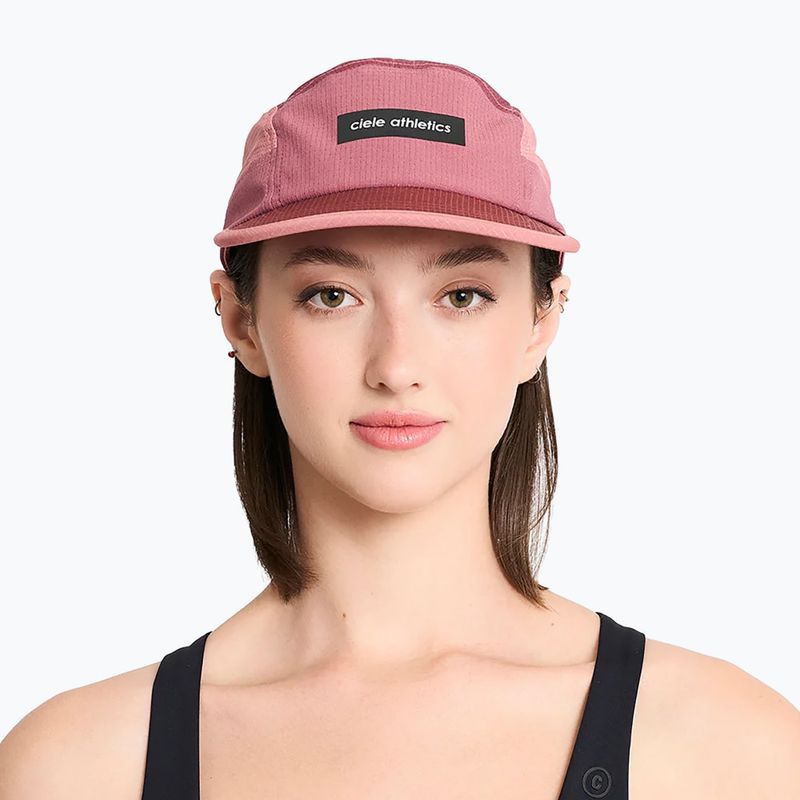 Cappellino con visiera Ciele Athletics GOCap Field Iconic Bar penny/rose dawn 4