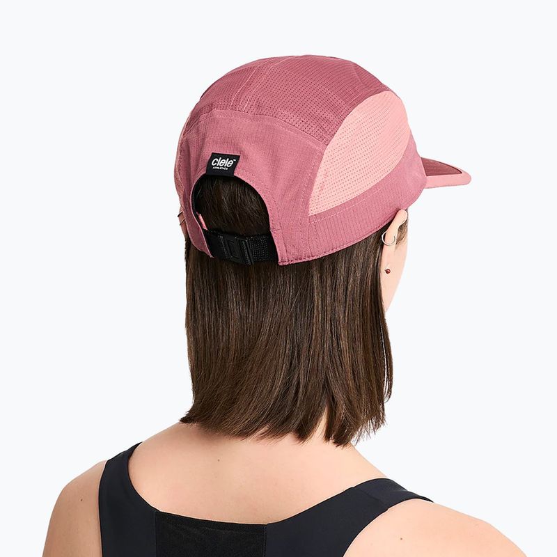 Cappellino con visiera Ciele Athletics GOCap Field Iconic Bar penny/rose dawn 6